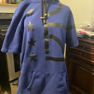 Nike Men’s Royal Blue Hoodie with Black Stars